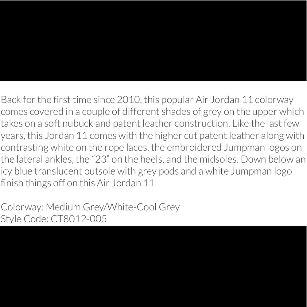 Air Jordan 11 Cool Grey 2021 “N🚫T For Sale‼️” - Picture 3 of 3
